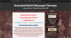 Desktop Screenshot of massagetherapykm.com